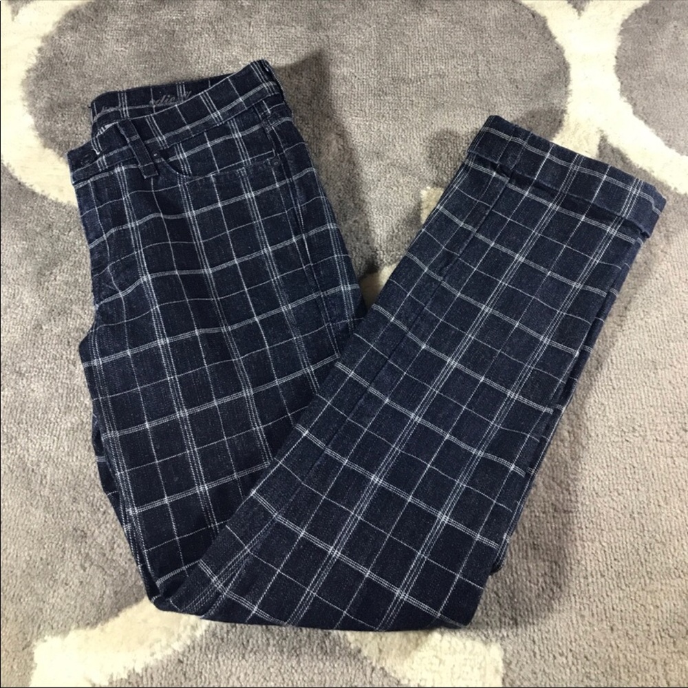 7 for all mankind unique stripped jeans